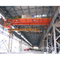 25 ton steel factory plant electromagnet double girder melting casting metallurgy overhead crane